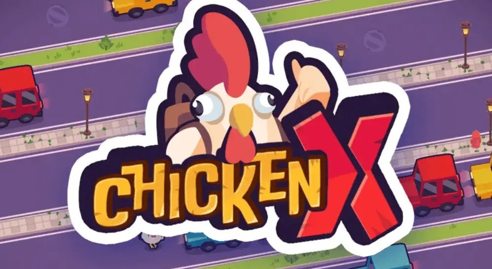 Chicken X game logo